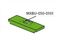 Ізоляція верхньої частини 1 TXN110 - MXBU-050-0101-RAL6018